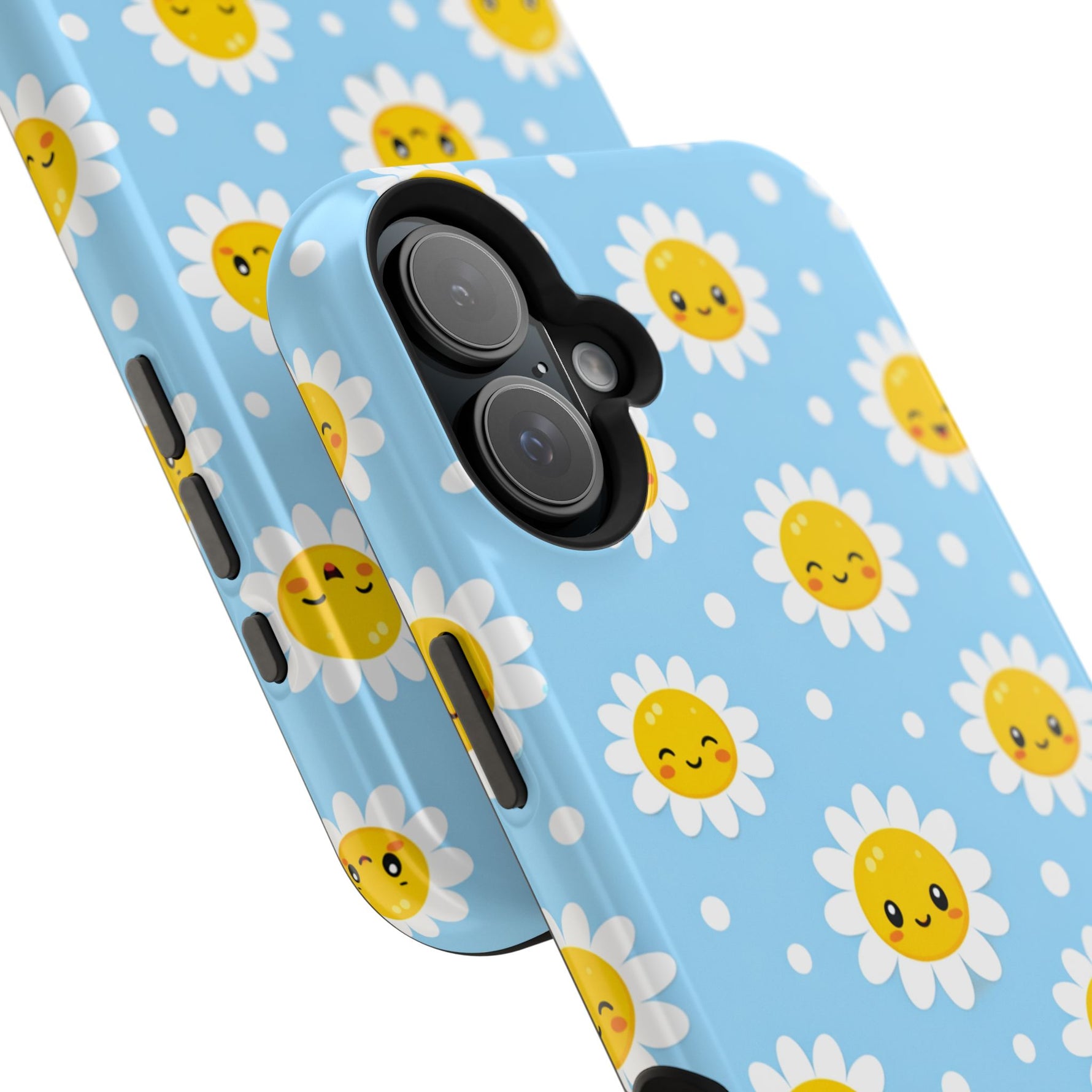 Sunny Daisy MagSafe Compatible Magnetic Phone Case — Impact-Resistant Cover