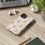 Cute Pastel Bear Impact Phone Case | Heart & Star Kawaii Pattern