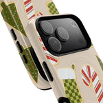Festive Candy Cane Holiday iPhone Case | MagSafe  Shamo's