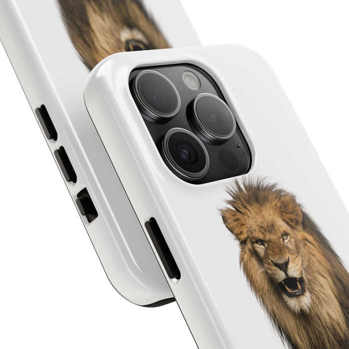 Tough Phone Cases with Lion roaring