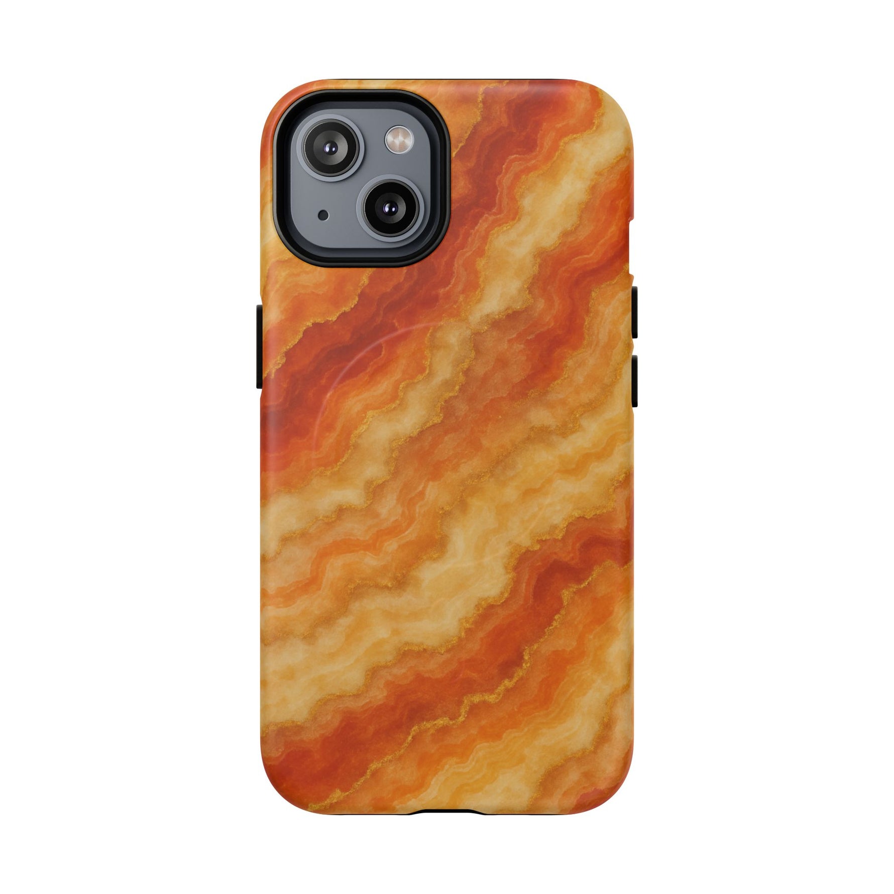 Amber Agate Marble iPhone Case with MagSafe - Shamo's
