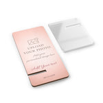 Personalizable Acrylic Phone Stand | Add you Own Photo and Text - 2.8" x 5.9" / Glossy - Shamo's