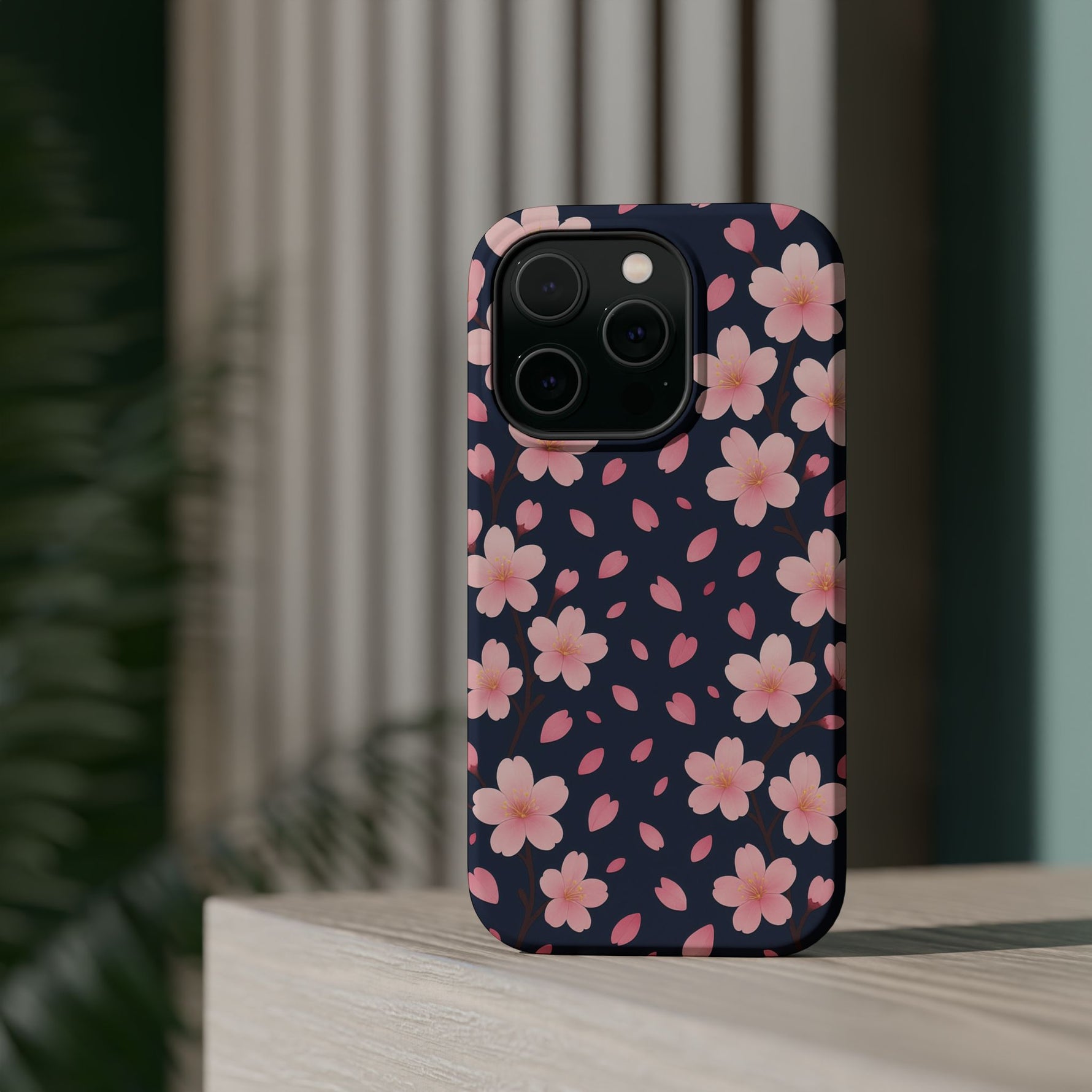 Cherry Blossom Wind iPhone Case | MagSafe - Shamo's