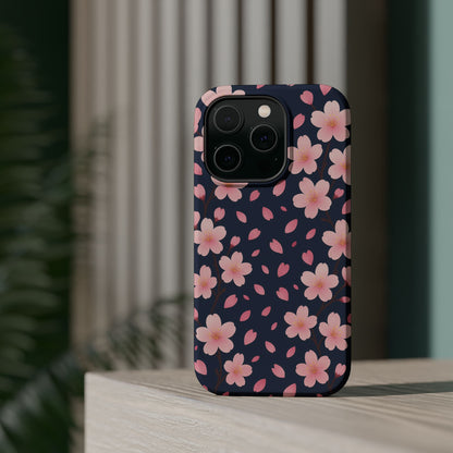 Cherry Blossom Wind iPhone Case | MagSafe - Shamo's