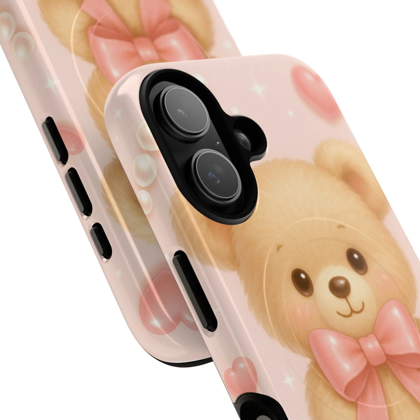 Ribbon Teddy Bear Love iPhone Case with MagSafe  Shamo's