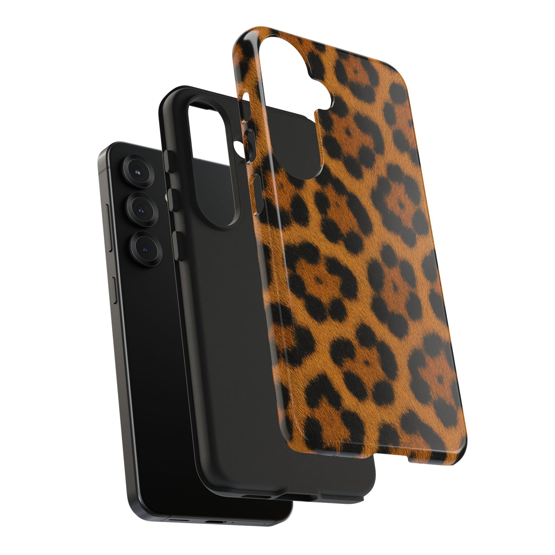 Lion Skin Pattern Tough Phone Case — Rugged Protective Phone Case