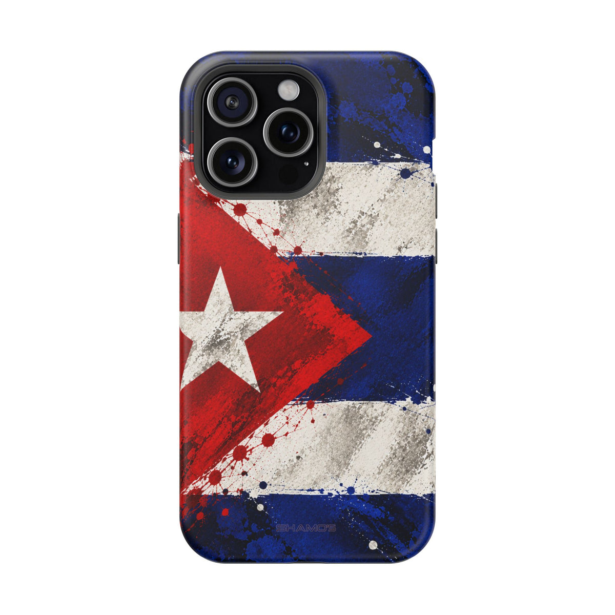 Cuban Flag MagSafe Impact-Resistant Phone Case