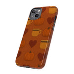 Fall Pumpkin & Coffee iPhone Case  Shamo's