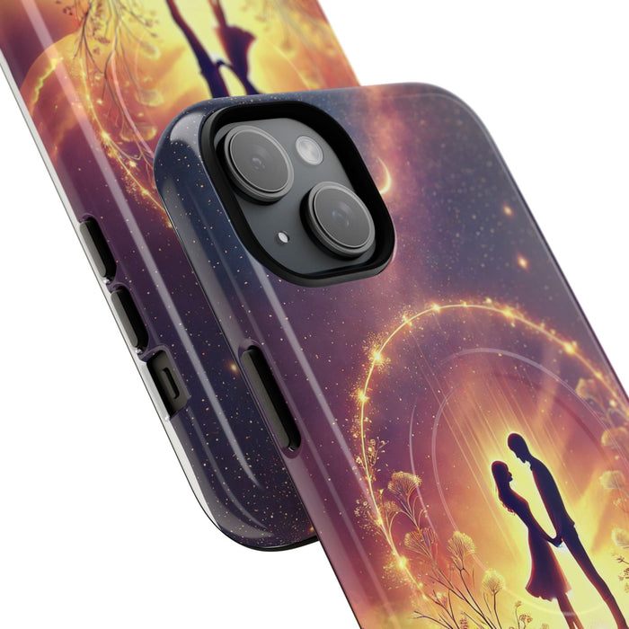 MagSafe Phone Case - Love Couple Design - Tough Magnetic Cases for iPhone 17 and more
