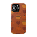 Fall Pumpkin & Coffee iPhone Case  Shamo's iPhone 16 Pro Max / Matte