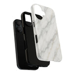 Classic White Marble iPhone Case with MagSafe  Shamo's