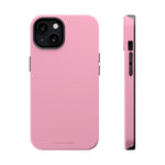 Cotton Candy Pastel Pink Impact-Resistant Phone Case | Slim Protective MagSafe-Compatible Cover
