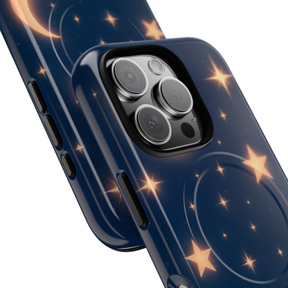 Moon Glow Magic Case for iPhone - Star and Moon Design | MagSafe