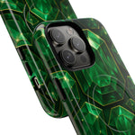 Luxury Series Emerald Gem iPhone Case with MagSafe  Shamo's