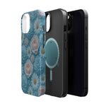 Frozen Floral Rose & Daisy Impact iPhone Case | MagSafe compatible  Shamo's