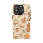 Funda para teléfono con diseño de gatos y perros y MagSafe