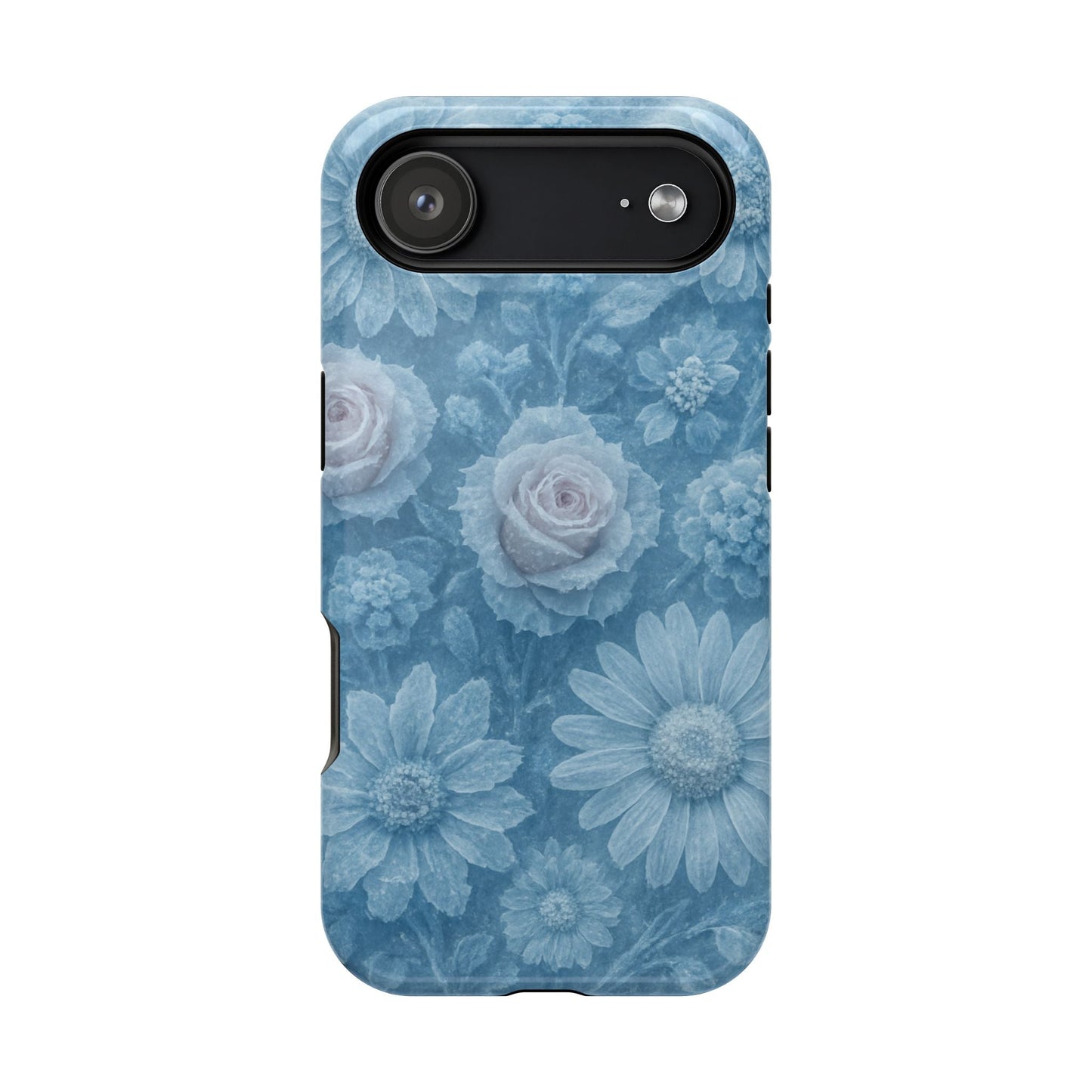 Frozen Beauty Floral Rose iPhone Case | MagSafe compatible  Shamo's iPhone 17 Air / Glossy
