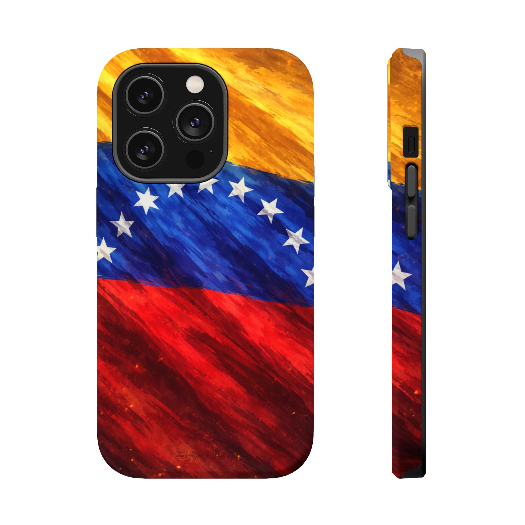 Venezuelan Flag Magnetic Impact-Resistant Phone Case with MagSafe Compatibility - iPhone 14 Pro / Matte - Shamo's