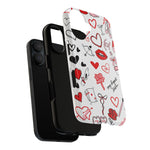 Love Doodle Tough iPhone Case (MagSafe compatible)  Shamo's