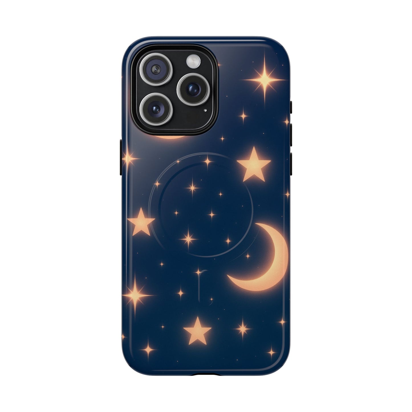 Moon Glow Magic Case for iPhone - Star and Moon Design | MagSafe