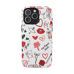 Love Doodle Tough iPhone Case (MagSafe compatible)  Shamo's iPhone 15 Pro Max / Matte
