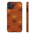 Fall Pumpkin & Coffee iPhone Case - Shamo's