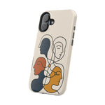 "Connected Lines" Minimalist iPhone Case — MagSafe, Magnetic Impact-Resistant  Shamo's