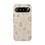 Neutral Pebble Pattern Tough iPhone Case  Shamo's Google Pixel 9 Pro XL / Glossy