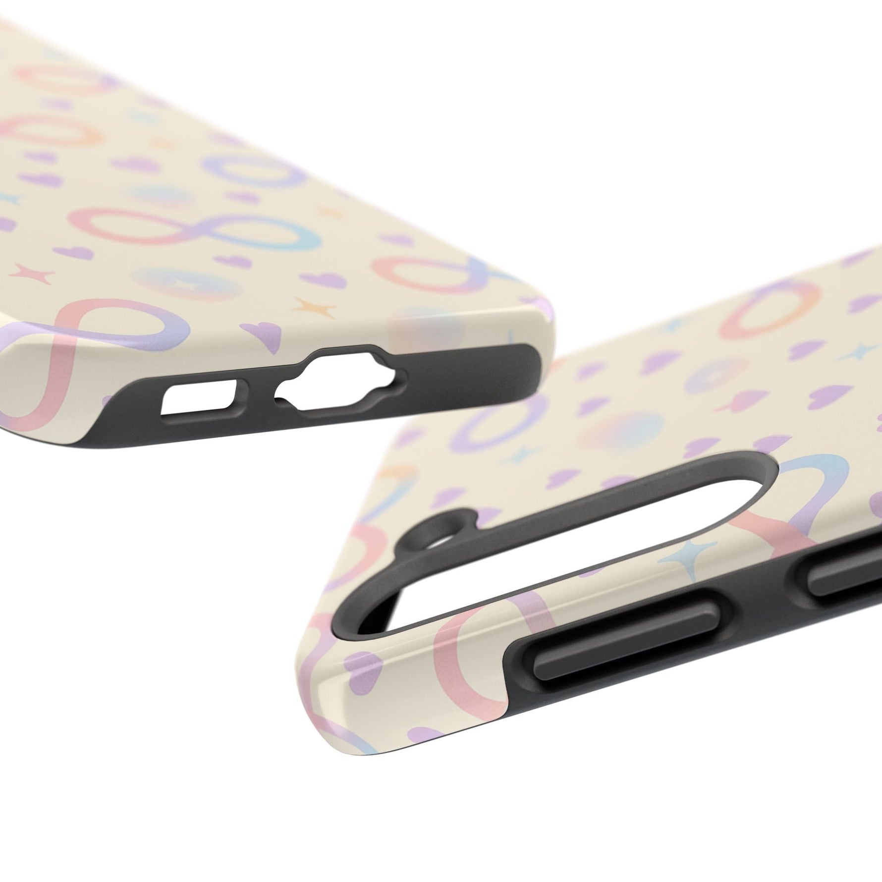 Infinity Pattern Tough Phone Case — Pastel Hearts & Stars  Shamo's