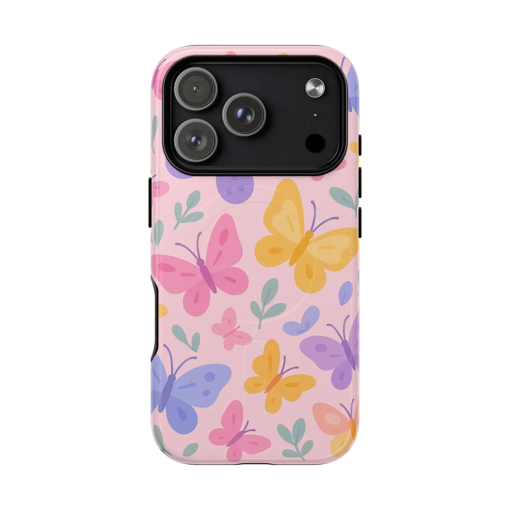 Butterfly Pattern Compatible with MagSafe Tough Magnetic Phone Case - Shamo's