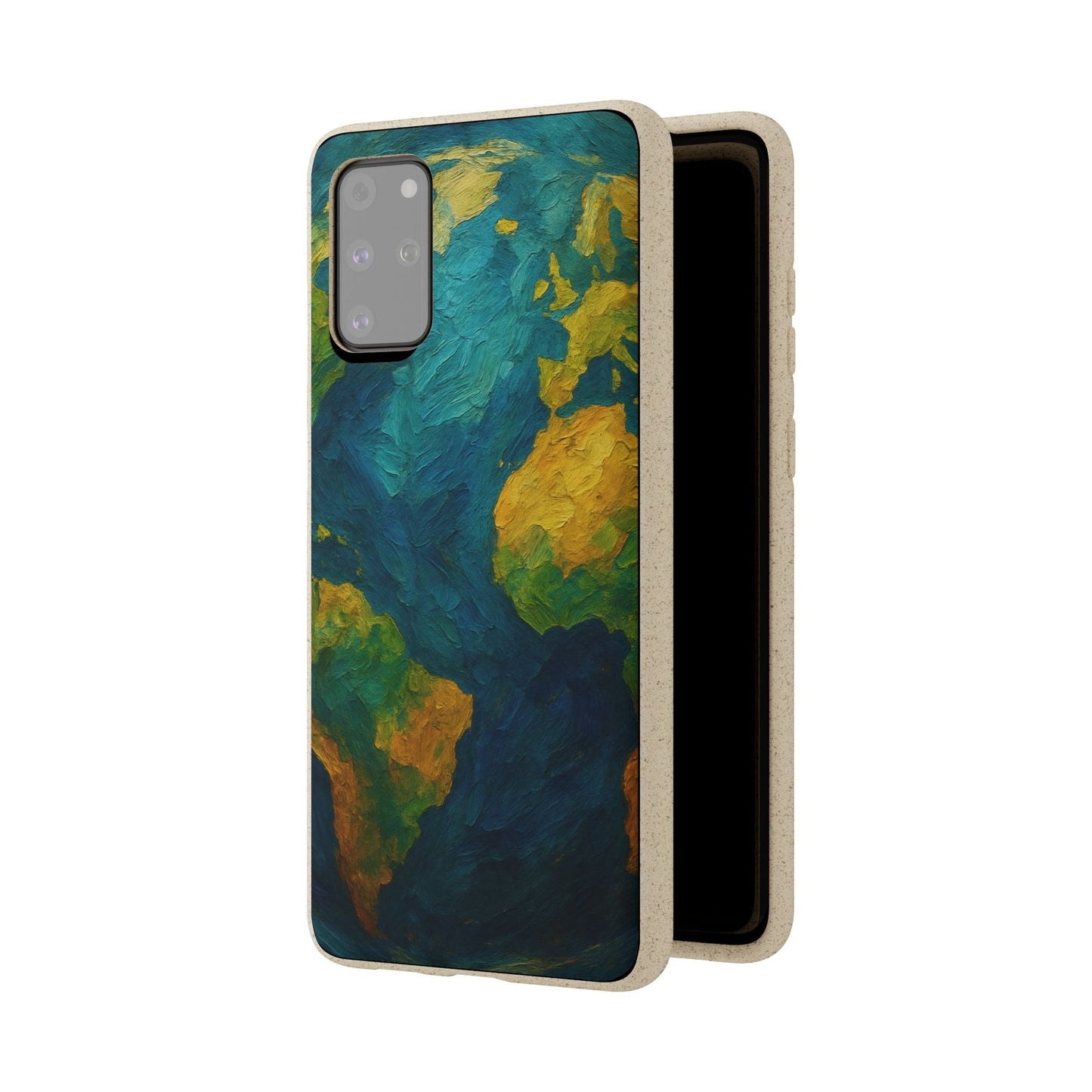 Biodegradable Phone Case — Earth Illustration Eco-Friendly Case  Shamo's
