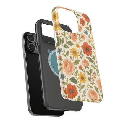 Floral Vintage Garden iPhone Case — with MagSafe  Shamo's