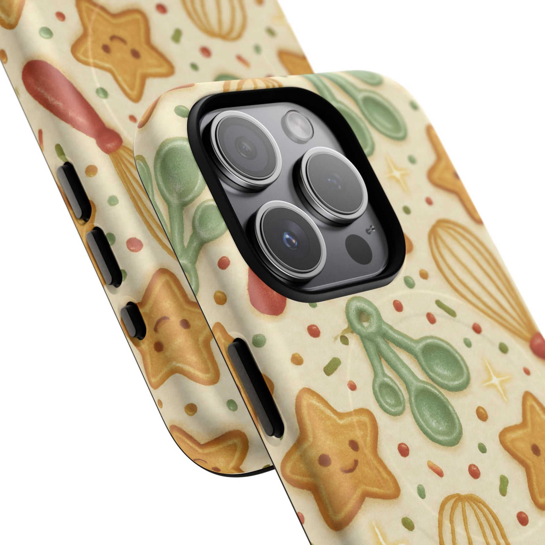Baking Holiday iPhone Case — Cute Whisk & Cookie Pattern | compatible with MagSafe  Shamo's