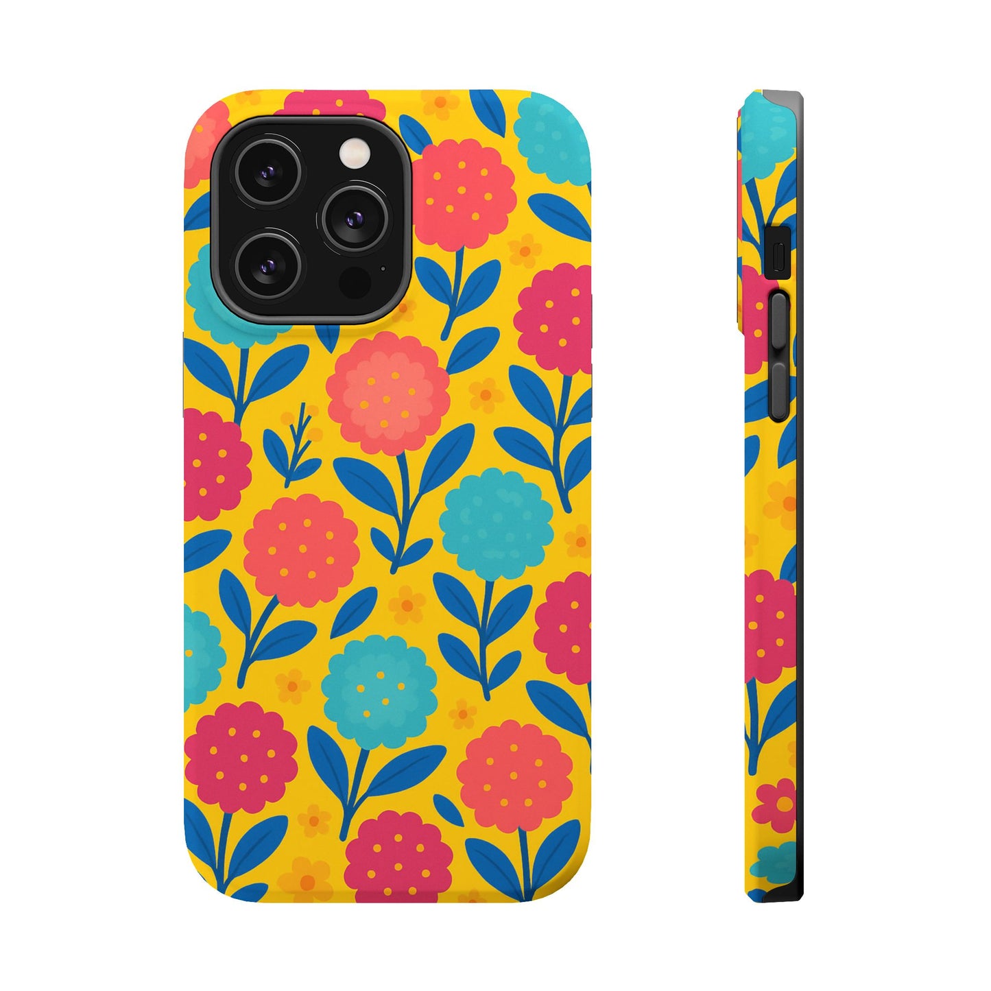 Vibrant Floral MagSafe Phone Case