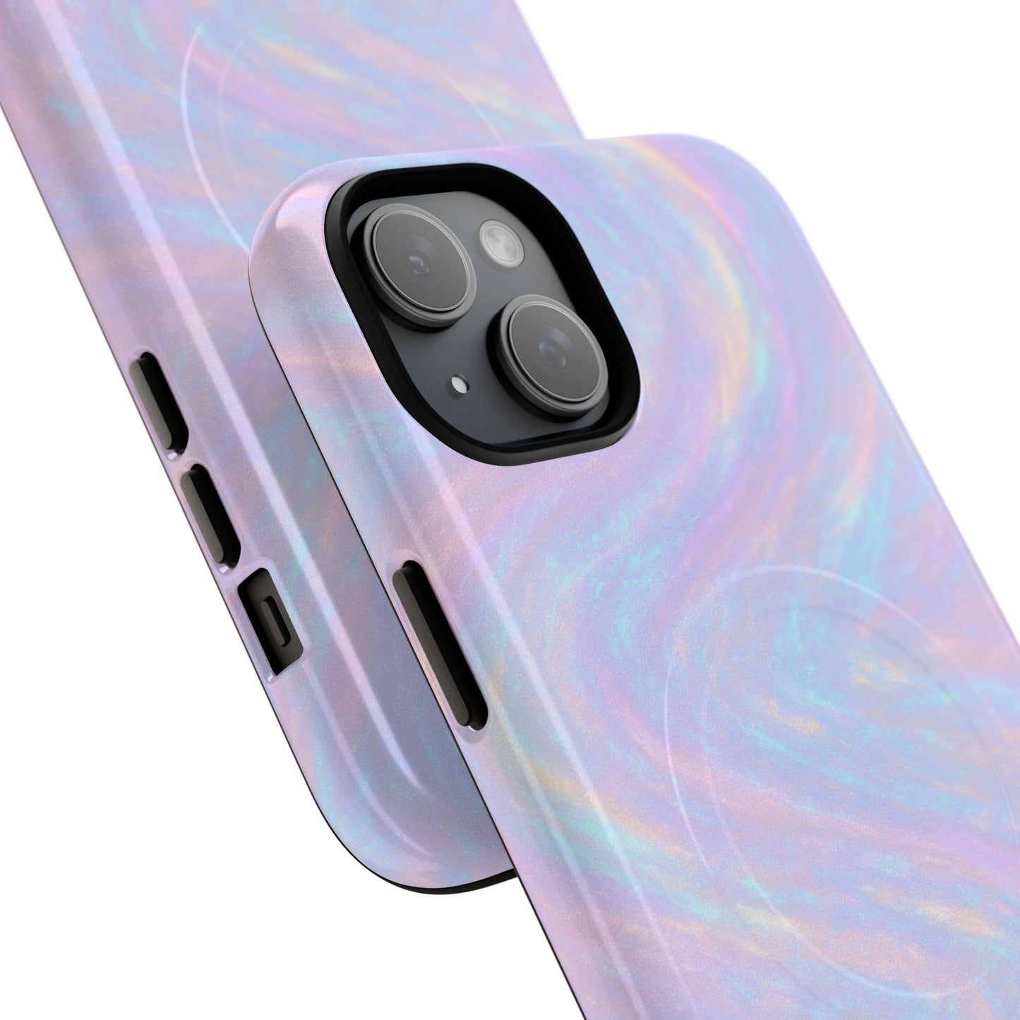 Luxury Series Iridescent Swirl iPhone Case with MagSafe - Shamo's