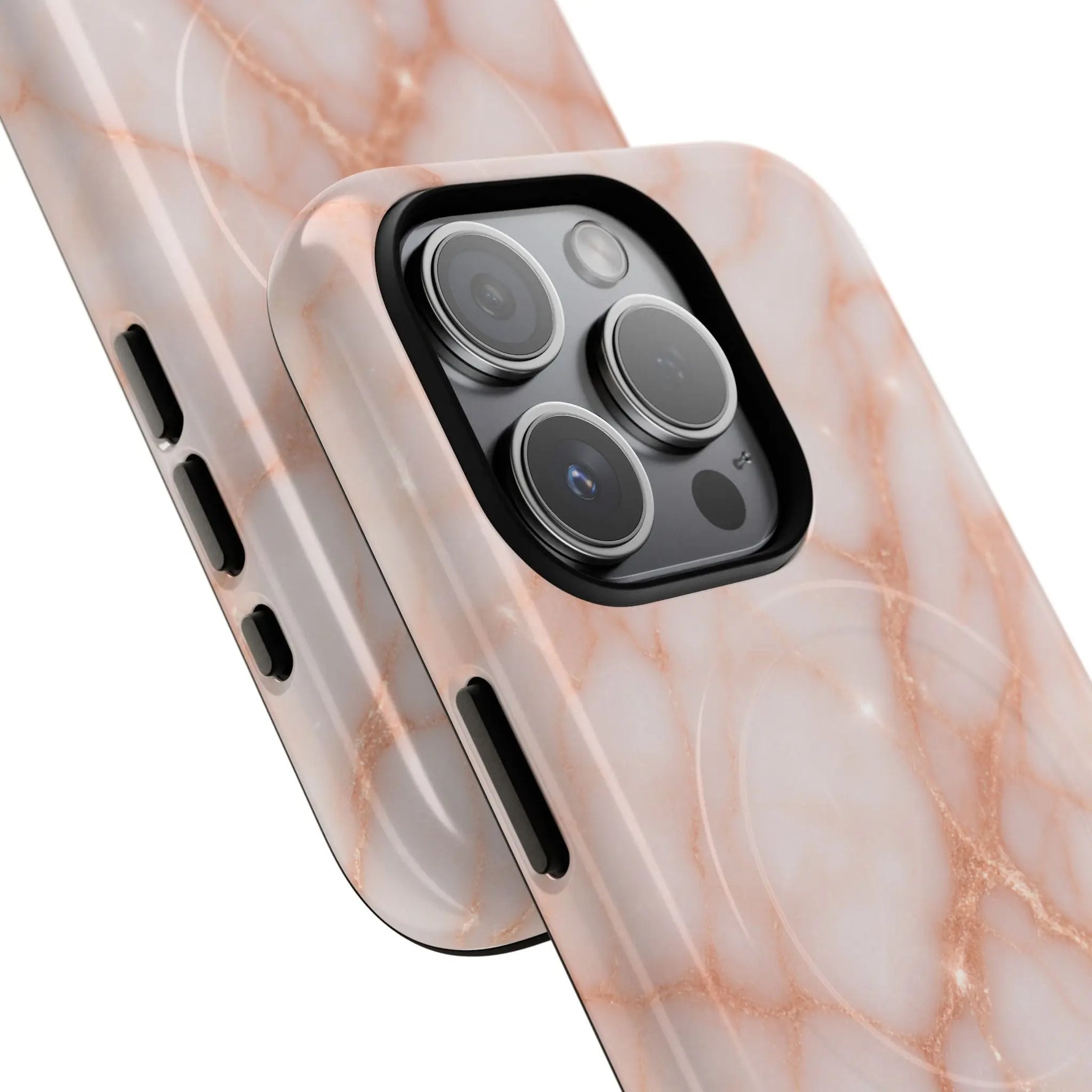 Rose Gold Glam iPhone Case with MagSafe - Shamo's