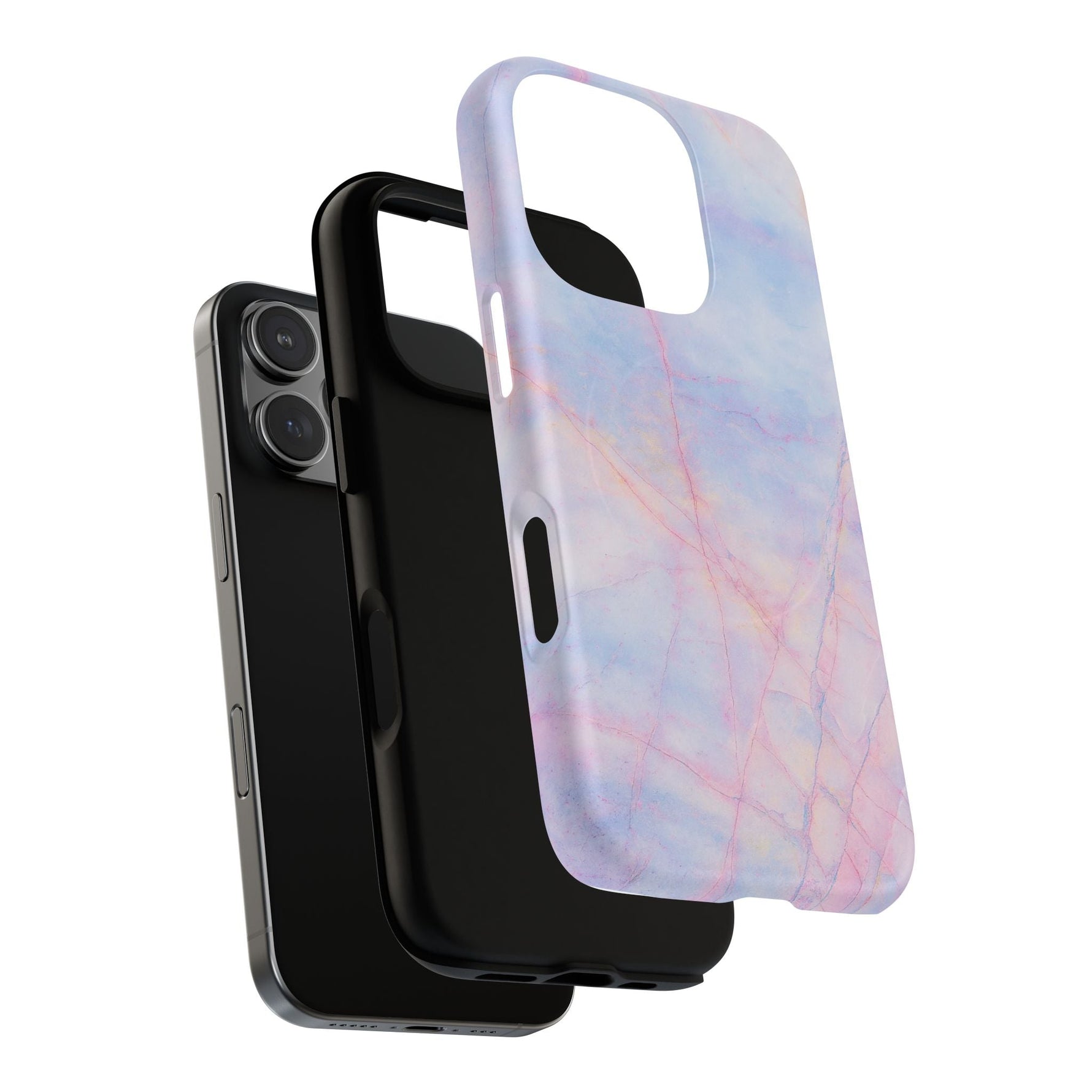 Pastel Marble iPhone Cover (MagSafe Compatible)  Shamo's