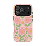 Floral Tough MagSafe Magnetic Phone Case - Stylish Protection for Your Device