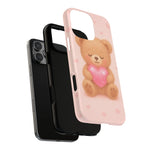 Heart Hug Teddy Bear iPhone Case – with MagSafe  Shamo's
