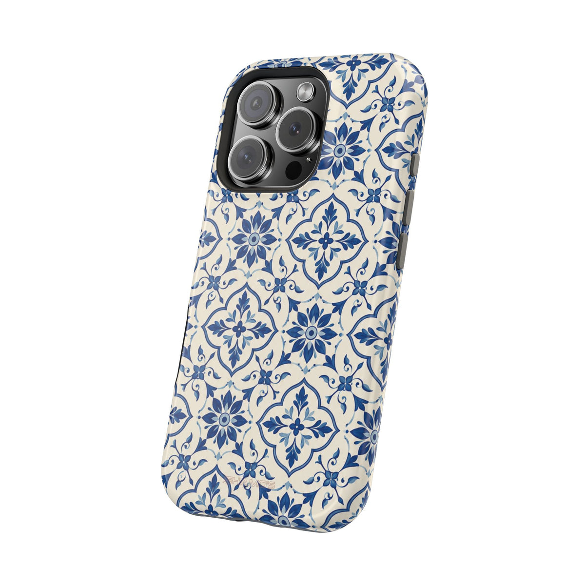 Lisbon Tile – Blue Ornamental MagSafe Phone Case