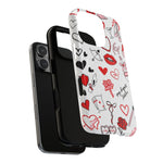 Love Doodle Tough iPhone Case (MagSafe compatible)  Shamo's