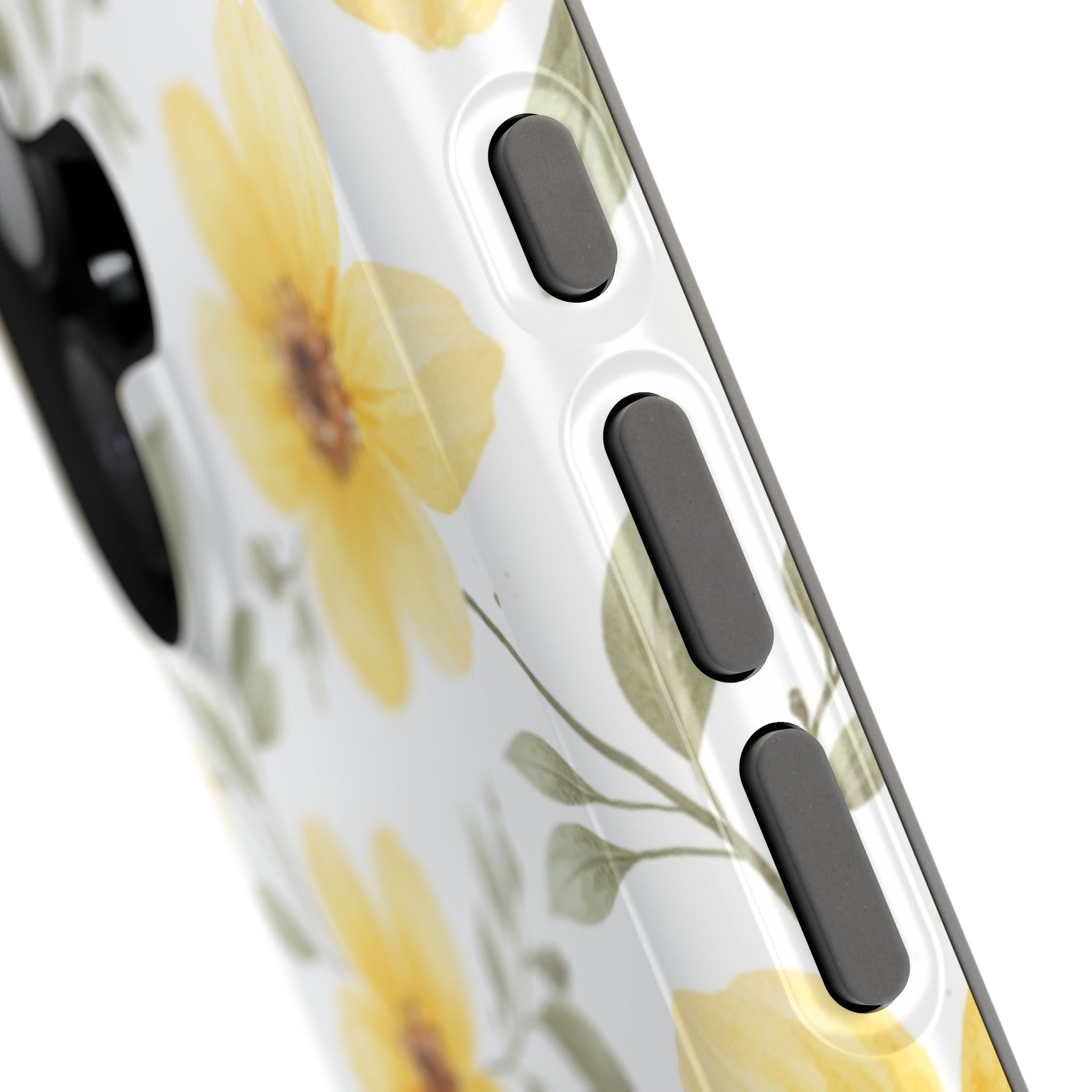 Yellow Flowers Summer Floral Magnetic Impact-Resistant iPhone Case with MagSafe Compatibility - iPhone 17 / Glossy - Shamo's