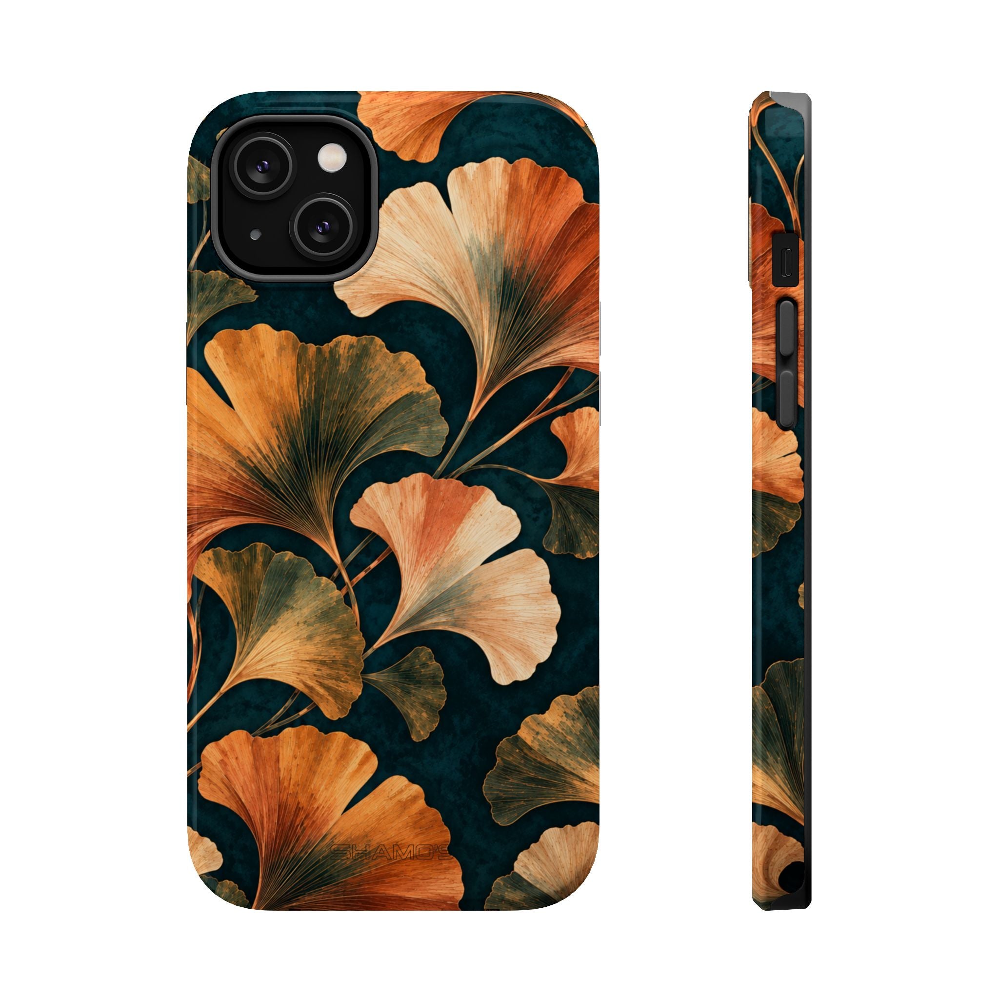 Nocturne Ginkgo MagSafe phone case for iPhone 14 Plus, glossy finish #iphone-14-plus