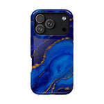 Blue Gold Marble Phone Case  Shamo's iPhone 17 Pro / Glossy / Without gift packaging