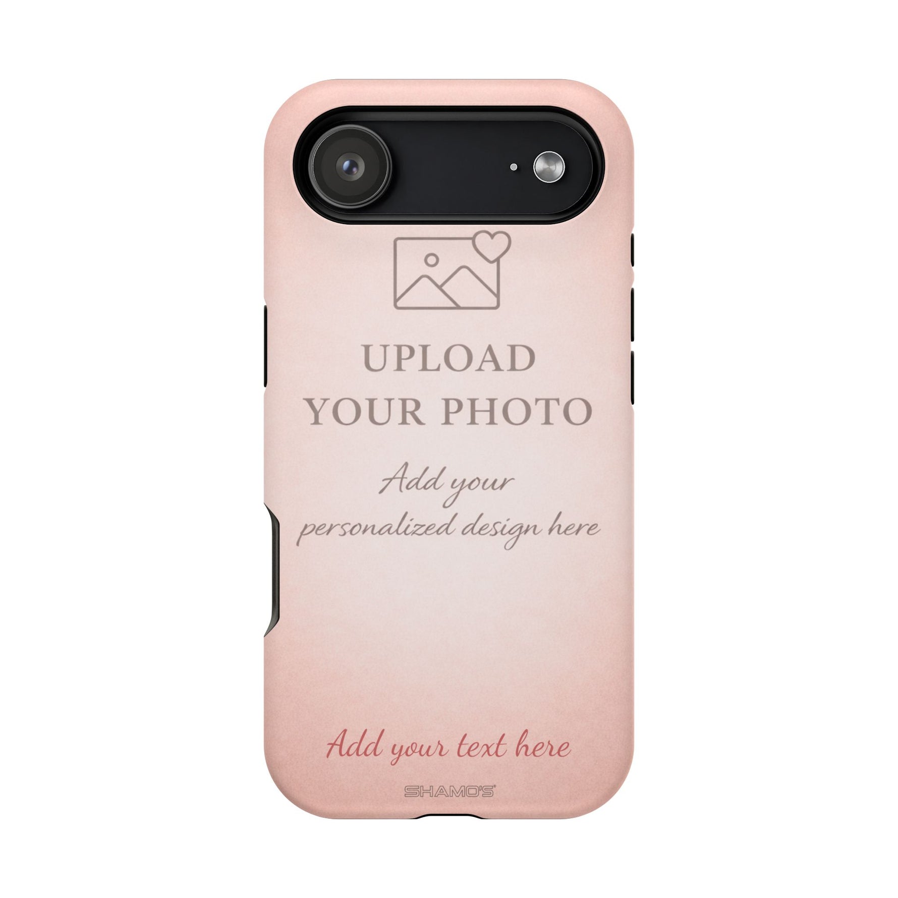 Personalizable iPhone Case | Add Your Own Photo and Text | MagSafe Compatible - iPhone 17 Air / Matte - Shamo's