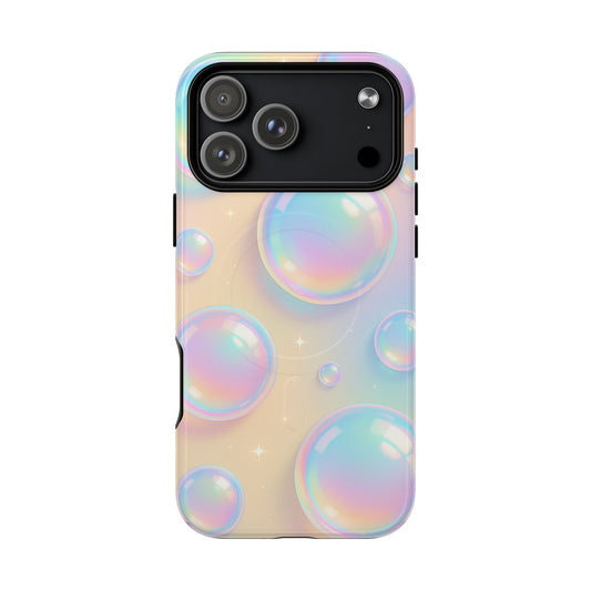Holographic Bubble iPhone Case - with MagSafe
