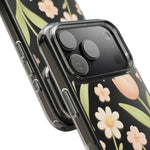Floral Impact-Resistant Clear iPhone Case  Shamo's