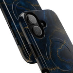 Midnight Marble iPhone Case with MagSafe - iPhone 17 / Glossy - Shamo's