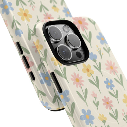 Wildflower Meadow iPhone Case MagSafe