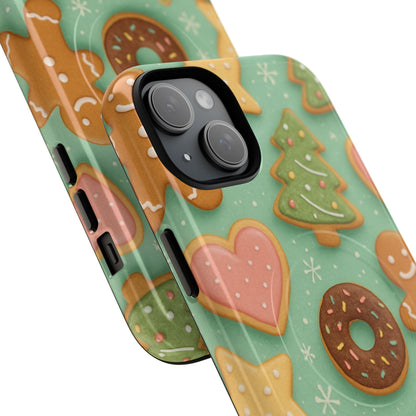 Holiday Cookie Pattern iPhone Case — MagSafe compatible - Shamo's